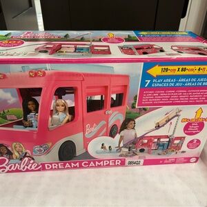 Barbie Dream Camper - Pink and White NEW